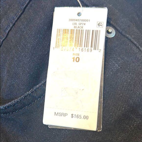 Ralph Lauren Black High Rise Flare Jeans - Picture 3 of 4